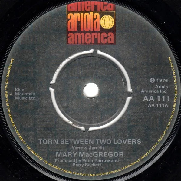 Mary MacGregor Torn between two lovers Single (1976)