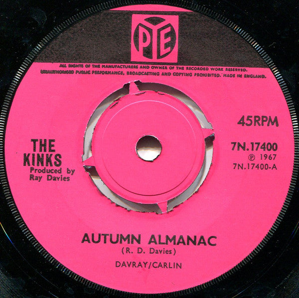 The kinks autumn almanac (1967)